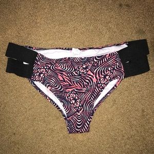 River Island high waisted bikini bottom